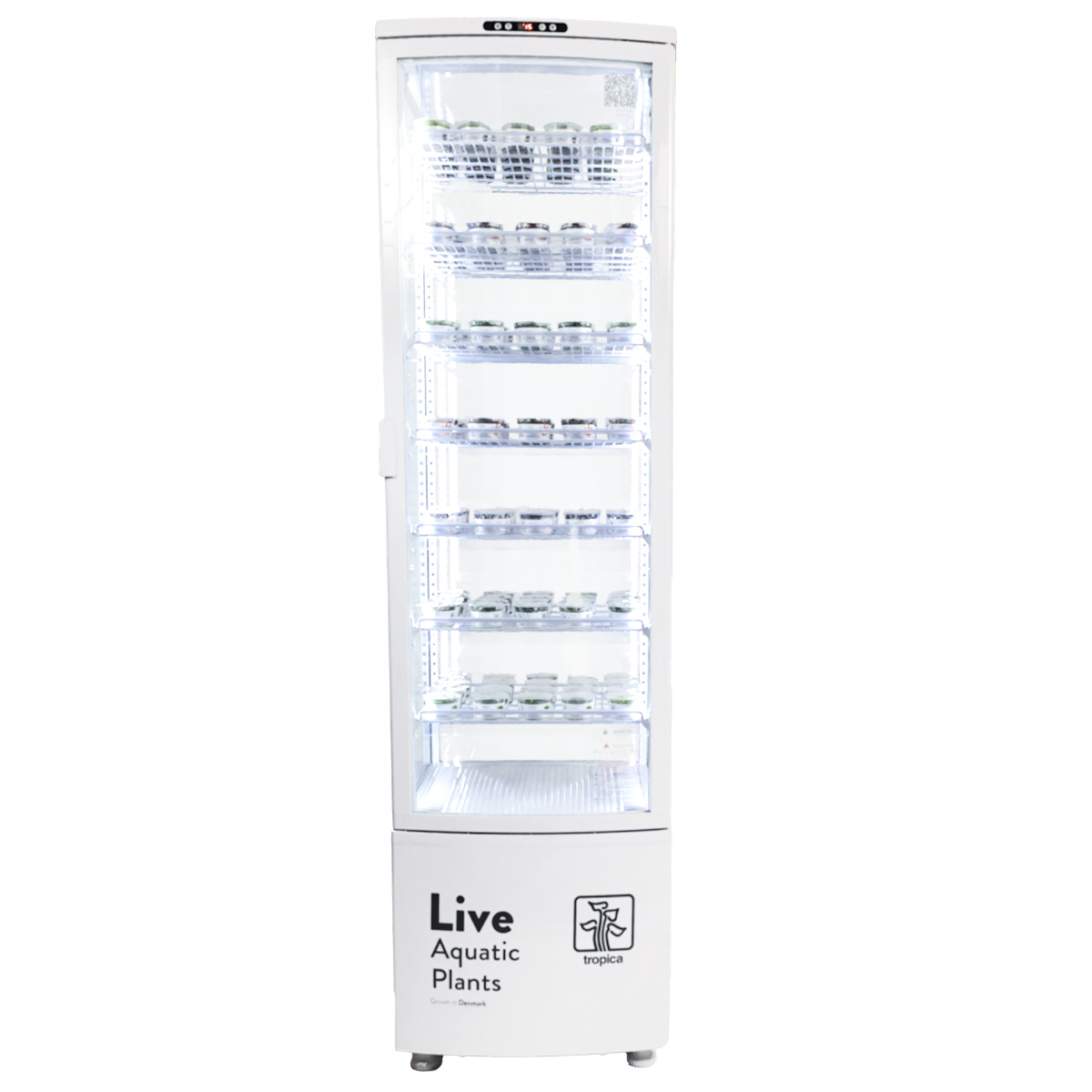 Tropica Glass Display Cooler